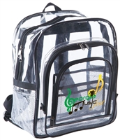 Large Clear Backpack | 7004