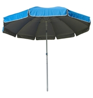 100" Large Ten Panel Patio/Beach Umbrella with Fiberglass Frame | 1347