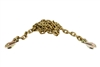 3/8" Grade 70 Transport Chain w/ Grab Hooks -10 ft.