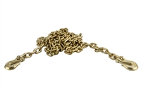 1/2" Grade 70 Transport Chain w/ Grab Hooks -20 ft.