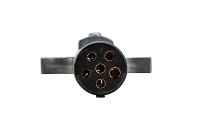 6-pole Trailer Electrical Plug - HD Die-Cast