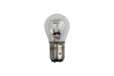 12V large double filament bulb, twist in