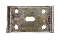 Axle U-Bolt Tie Plate Only for 4" Round Trailer Axles