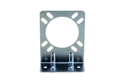 Steel Mounting Bracket for 7 RV Vehicle Plug -Zinc