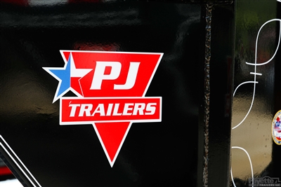 Large PJ Trailers Logo Sticker