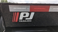 Large PJ Trailers Logo Sticker