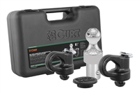 CURT OEM Gooseneck Ball & Safety Anchor Kit for Chevy / GMC / Nissan