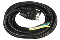 120" Molded Cord & 4-Way Flat Plug