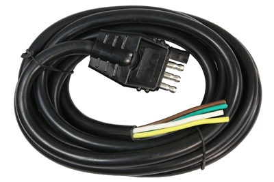 120" Molded Cord & 4-Way Flat Plug