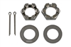 1" Spindle Nuts & Washers Kit for 2-7K Round Spindles