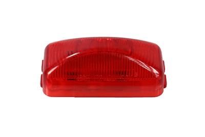 Thinline Sealed LED Red Marker Clearance Light