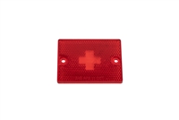 Optronices Replacement side marker lens -red