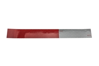 Reflexite V92 2" x 18" Red /White reflective tape (sold per piece)