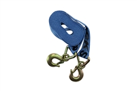 Erickson 2" x 20' 10,000 lb. Tow Strap with Forged Safety Snap Hooks