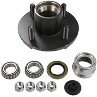 2,000 lb 4 Bolt on 4" Idler Hub Complete Kit