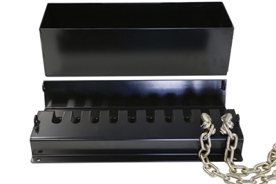 Steel Bolt-On 24" Chain Rack