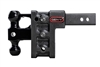 Gen-Y Mega-Duty 16K 5" Drop  Adjustable Ball Mount w/ 2" & 2-5/16" Versa-ball and Pintle Lock