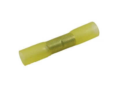 Yellow Butt Connector / Heat Shrink 12 - 10 gauge