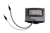 LED Snap in License plate light w/ gray bracket