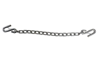 Trailer Safety Chain w/ S hooks -48" Long  -5,000 lbs