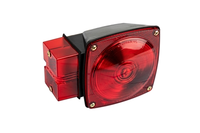 Rectangular incandescent Stop Turn Tail Light (left hand driver's side)