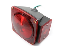 Optronics Square LED Stop/Turn/Tail Light - Red - RH