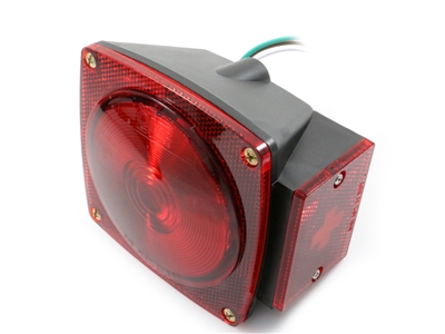 Optronics Square LED Stop/Turn/Tail Light - Red - RH