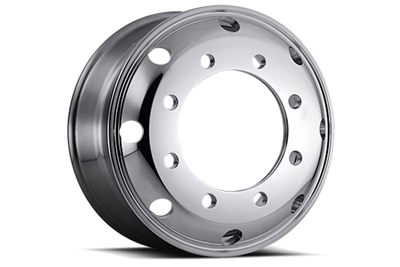 17.5" SenDel Tandem Dual Polished Aluminum Rim