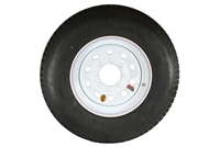 16" Provider Radial Tire & 16" White Modular Wheel 8 on 6.5" - 235/80R16