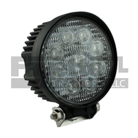 27 Watt Heavy Duty 4" LED Spot Light - Round