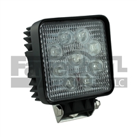 27 Watt Heavy Duty 4" LED Spot Light - Square