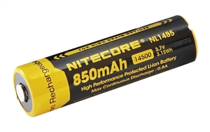 NITECORE NL1485 850mAh 14500 High Performance Li-ion Rechargeable Battery