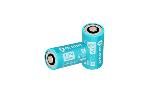 Olight Rechargeable RCR123A ORB-163C05 550mAh Battery for use with S1R Baton