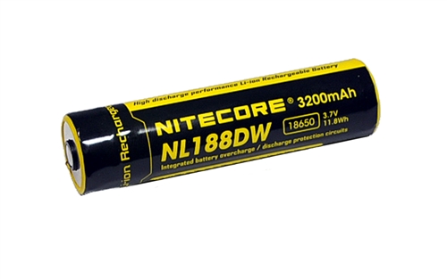 Nitecore 18650 Rechargeable Battery NL188DW 3200 mAh