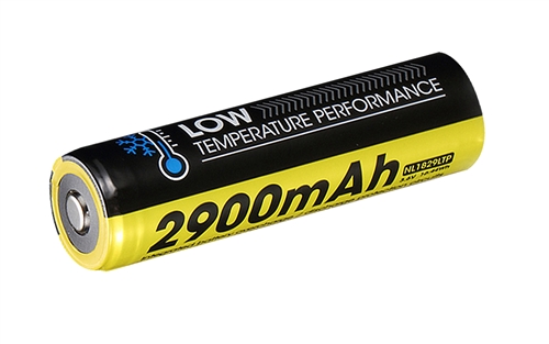 NITECORE NL1829LTP 2900mAh 18650 High Capacity Performance Low Temperature Resistant Rechargeable Batteries