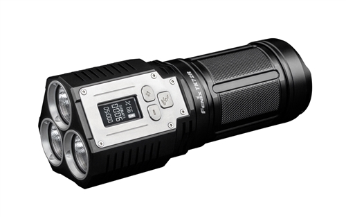 Fenix TK72R 9000 Lumen LED USB Rechargeable OLED Display Flashlight