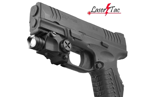 Lasertac Rechargeable Subcompact Tactical Flashlight