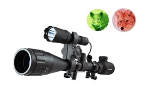 Orion Predator H30 Green or Red 300 Lumen LED Hog Coyote Fox Premium Night Hunting Light