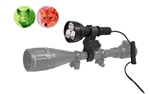 Orion M30C Green or Red 700 Lumen 377 Yards Long Range Hog Predator Varmint Coon LED Hunting Light