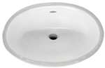 19-1/4X16-1/4 Undercounter Lavatory Sink White