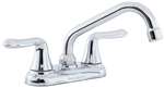 Not For Potable Use 2 Handle Kitchen Faucet With Spray 2.2 GPM