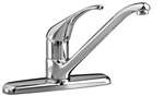 CCY Lead Law Compliant 1 Handle Kitchen Faucet Less Spray Polished Chrome 2.2