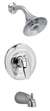 1 Handle Tub and Shower Trim Only Chrome 1.5 GPM