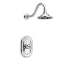 Tub and Shower Trim Kit Quentin Chrome 2.5 GPM