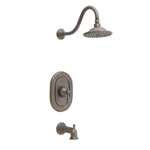 Tub and Shower Trim Kit Quentin Oil Rubbed Bronze 2.5 GPM