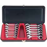 13 PC Stubby Reversible Gear Ratchet Wrench Set