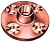 Lead Law Compliant 2-1/2 Cast 150# Copper Comp Flanged
