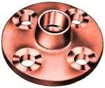 Lead Law Compliant 2-1/2 Cast 150# Copper Comp Flanged