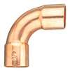 1/4 Wrot Copper X Copper Long Turn 90 Elbow 3/8 O