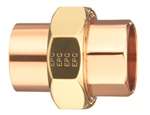 Lead Law Compliant 1-1/4 Wrot Copper X Copper UNION